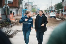 Otermín y Katopodis avanzan con la megaobra de Recondo en Fiorito: homenaje a Maradona y mejoras clave en infraestructura
