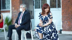 Alberto Fernández y Cristina Kirchner volvieron a mostrarse juntos en un acto en la ESMA