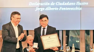 Jorge Fontevecchia fue distinguido como Ciudadano Ilustre de Buenos Aires