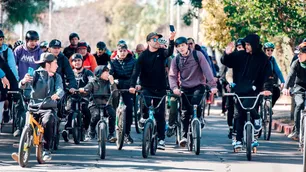 “Maligno” Torres festejó su oro con una multitudinaria “Vuelta Olímpica” en Córdoba