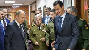 Vladimir Putin visita Siria, imperturbable tras ataque de Estados Unidos a Irán