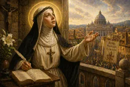 Santa Catalina de Siena: la mística que trajo al Papa de regreso a Roma y cambió la historia