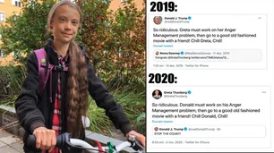 La venganza de Greta Thunberg: ahora es Trump quien tiene problemas de manejo de ira
