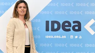 Rosario Altgelt está al frente del Coloquio de IDEA y dice que "hay tensión por los cuadernos"