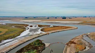 El Gobierno anunció a la Mesa de Enlace el inicio de las obras de dragado en el Río Salado
