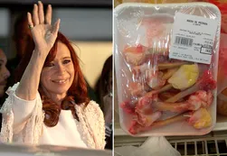 CFK criticó al supermercado La Anónima por vender "huesos pelados de pollo"