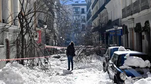Madrid sigue pareciendo Siberia: las postales que dejó otra helada histórica