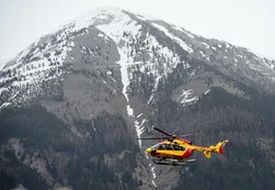 Una zona remota y montañosa, el lugar de la catástrofe en Los Alpes