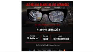La TV Pública estrena la serie "Las Bellas Almas de los Verdugos"