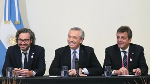 Santiago Cafiero: "Descarto absolutamente que haya cortocircuito en la relación Massa-Alberto"