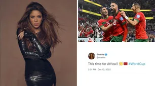 Shakira festejó el triunfo histórico de Marruecos ante Portugal: "¡Esta vez por África!"