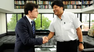 Evo Morales: "Nosotros defendemos la hoja de coca, no la cocaína"