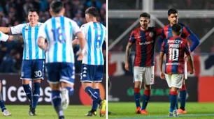 Un Ángel le dio el triunfo a Racing en la Libertadores y San Lorenzo cayó ante Fortaleza en la Sudamericana