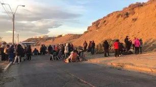 Sigue el conflicto en Chubut: docentes tomaron una playa de tanques de combustible