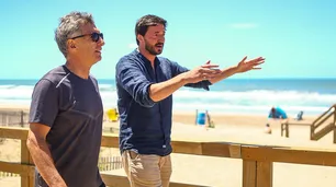 Tras el golf en Tandil, Mauricio Macri jugó al paddle en Pinamar