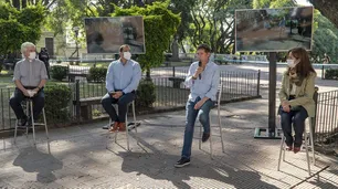 San Isidro: comienza la reconstrucción total de la Plaza Mitre en el casco histórico