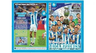 Ya salieron los reviposters por el triunfo de la Selección en la Copa América: “¡Bicampeones!” y “El Messi del arco”
