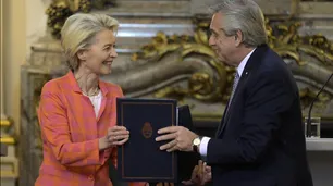 Alberto Fernández recibió a la titular de la Comisión Europea tras las nuevas demandas de Lula por el acuerdo Mercosur-UE