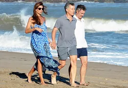 Juliana Awada, activa presencia en la agenda social de Chapadmalal