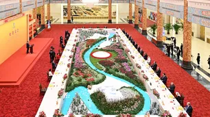 Alberto Fernández visitó la Ciudad Prohibida y almorzó con Xi Jinping en el Palacio del Pueblo