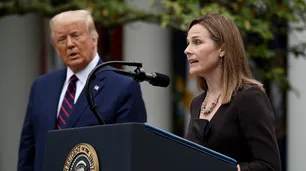 Trump nominó a la jueza conservadora Amy Coney Barrett a la Corte Suprema