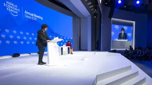 El presidente Javier Milei habló en el Foro de Davos: "La ideología woke es el cáncer que hay que extirpar"
