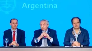 Reapareció Alberto Fernández: "No hablo porque no soy candidato, soy presidente"