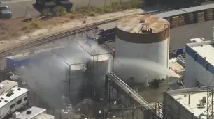 Casi 80 mil personas evacuadas por una fuga química y temen una explosión