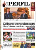 La tapa de Diario PERFIL de este sábado 12 de octubre de 2019