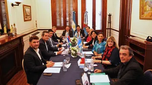 Quintela afianza su rol de líder del líder del interior y recibe a los ministros de Desarrollo Social del país