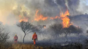 Alerta por incendio en zona de Mina Clavero