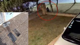 Video: así roban medidores de agua en plena avenida Colón de Córdoba