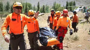 Rescataron a los cuerpos de los tres andinistas argentinos tras el operativo en la Cordillera