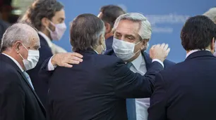 Alberto Fernández con Covid-19: los mensajes de apoyo de funcionarios y dirigentes