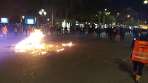 VIDEO | PERFIL en Barcelona: crónica de una jornada violenta con balas de goma y piquetes
