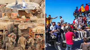 Las tropas israelíes se repliegan y los palestinos regresan a Gaza