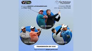 Comenzó el Abierto Latinoamericano Profesional de Golf Argentino: los primeros resultados PRO Am
