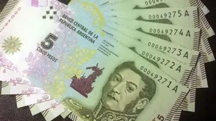 El Banco Central confirmó que el domingo sale de circulación el billete de $5