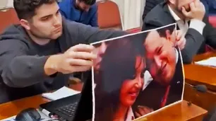 "Un provocador": el concejal que mostró una foto de Cristina Kirchner y Hugo Chávez y generó un escándalo
