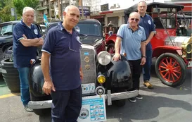 Lanús oeste fue la sede de una gran exhibición de autos antiguos