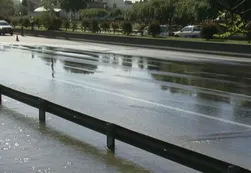 Corte total en el Acceso Oeste por la rotura de un caño
