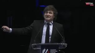 Milei en Madrid: “Las empresas eligen Tres de Febrero por la baja de impuestos”