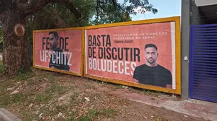 “Basta de boludeces": el slogan electoral de Federico Lifschitz, hijo del ex gobernador de Santa Fe
