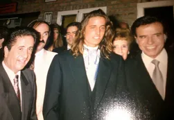 En una inédita foto, Insaurralde posaba con Menem, Duhalde y melena