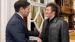 Javier Milei recibió a Marco Rubio, el senador estadounidense que suena para ser candidato a vicepresidente de Donald Trump