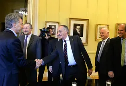 Arenga anti-gremial de Macri a empresarios