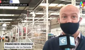 Así fue la reapertura de La Salada
