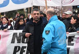 Manifestantes de PepsiCo levantaron el corte en Obelisco