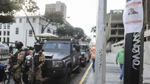 Maduro militarizó Caracas, y crece la tensión en torno a la marcha opositora de este jueves