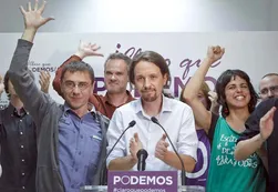 Podemos cayó diez puntos en las encuestas a meses de las elecciones